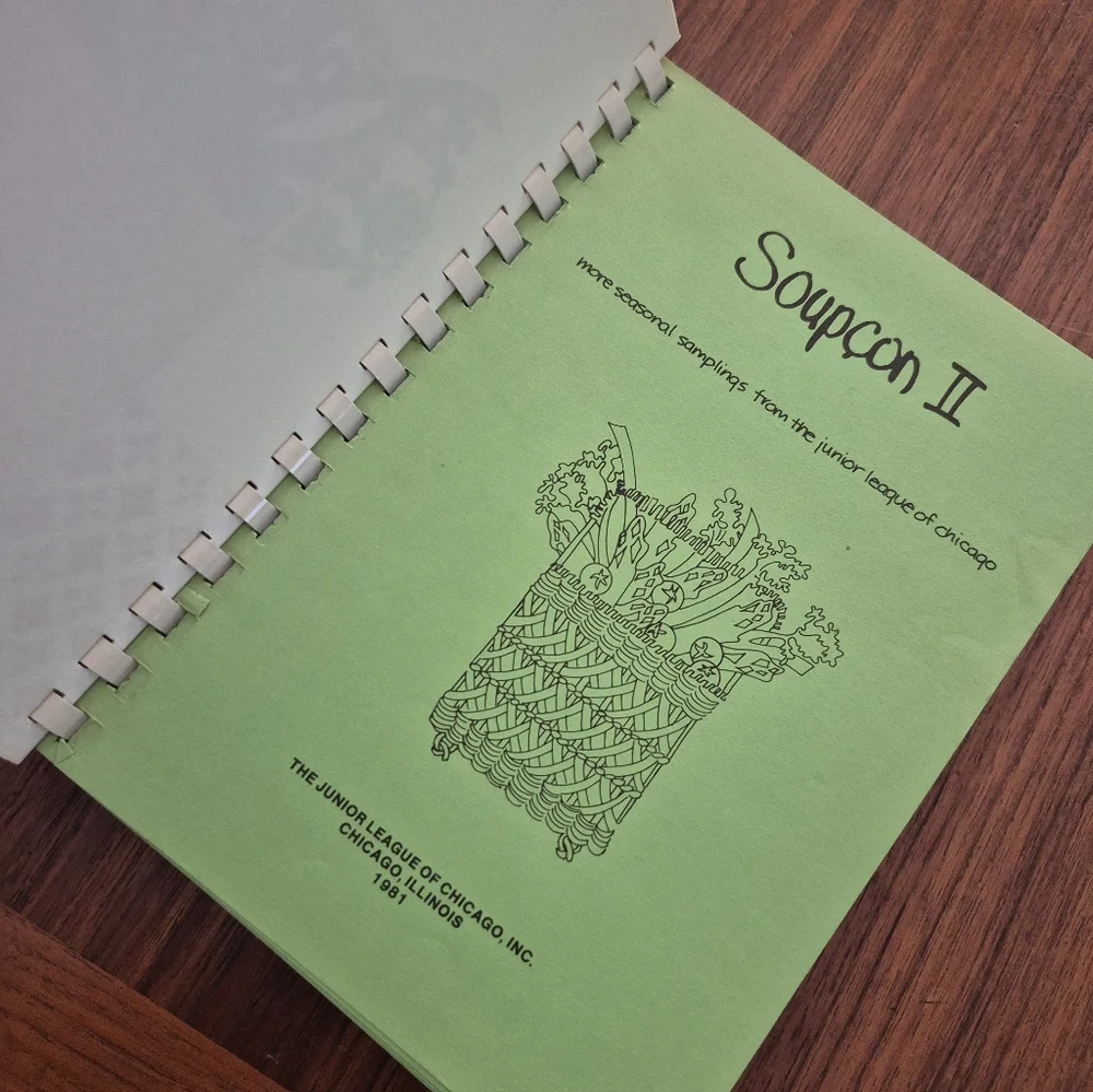 Vintage Spiral-Bound Soupcan Recipe Book